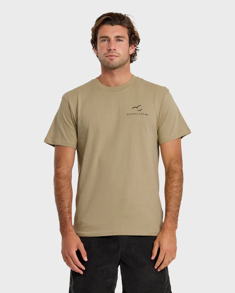 Quiksilver Mens Happy Trails Short Sleeve T-Shirt