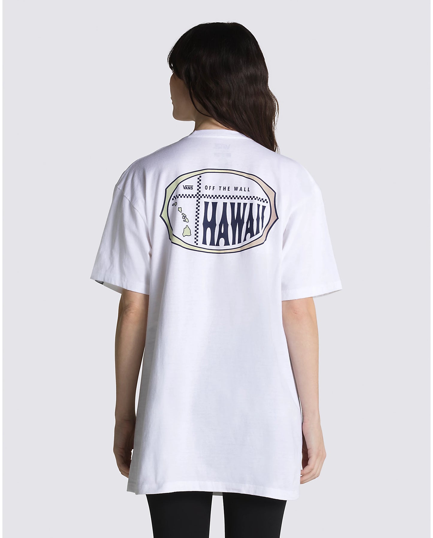 Vans Mens Hawaii Islands Logo Lock Up Short Sleeve T-Shirt