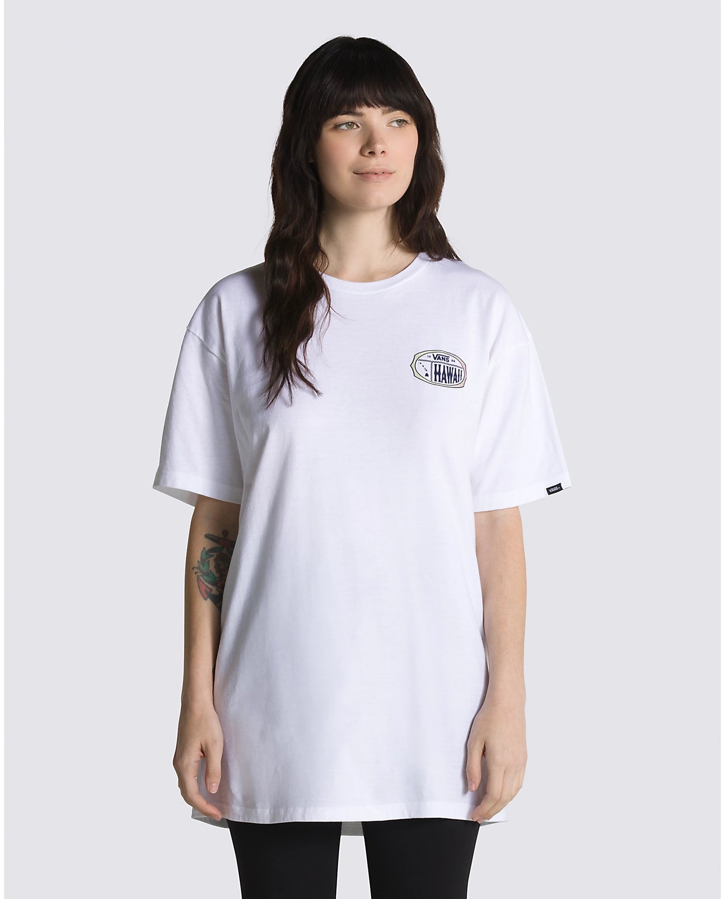 Vans Herren Hawaii Islands Logo Lock Up Kurzarm-T-Shirt