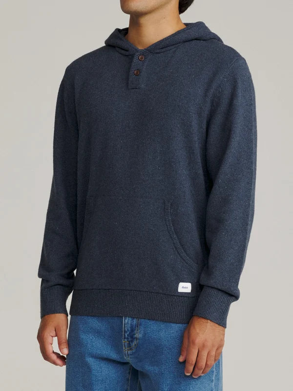 Katin Men's Hayes Hooded Henley Sweater Hoodie