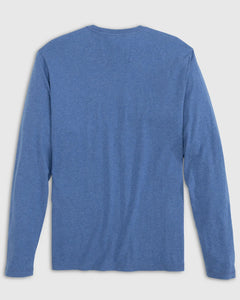 johnnie-O Men's Heathered Brennan Long Sleeve T-Shirt