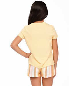 Billabong Girls Heart Of Sunshine Short Sleeve t-Shirt