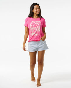 T-shirt standard Rip Curl Heatwave pour femme