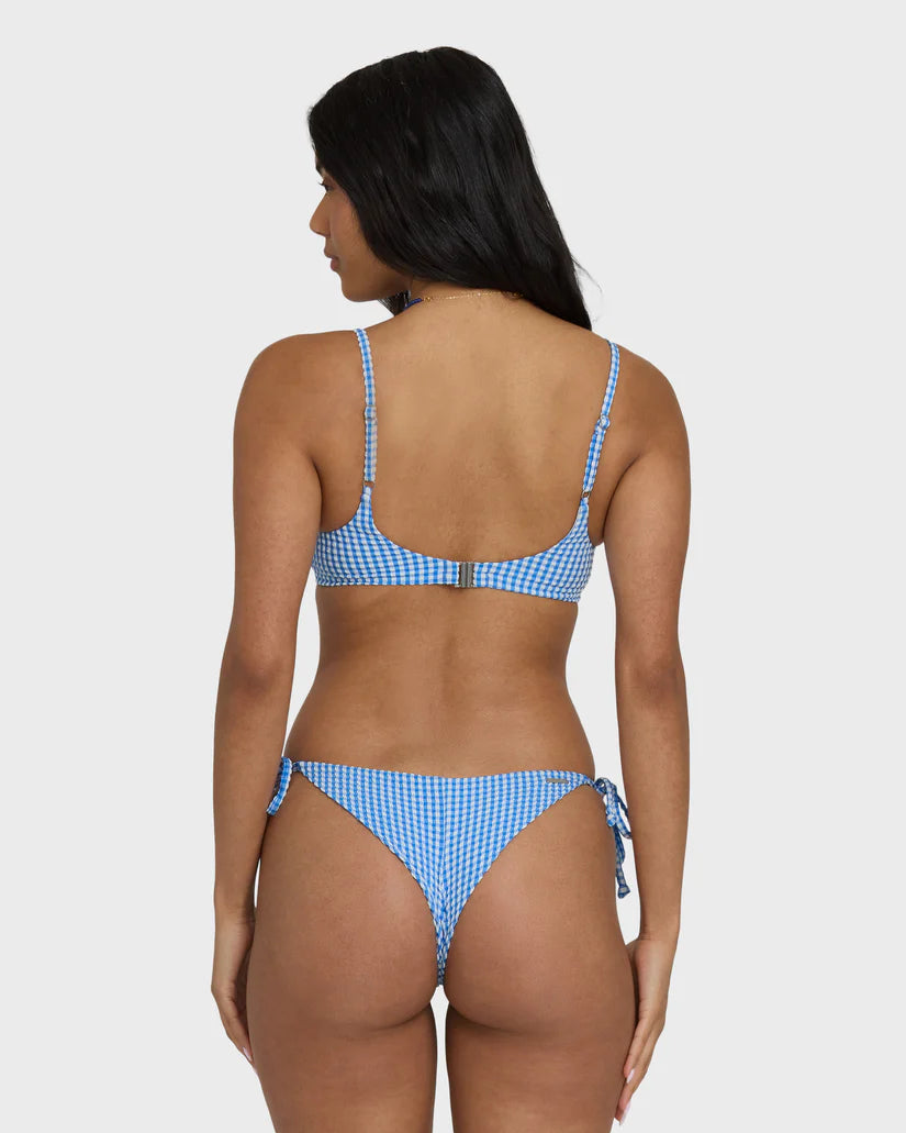 Billabong Women's Mini Wave Check Helena Underwire Bikini Top