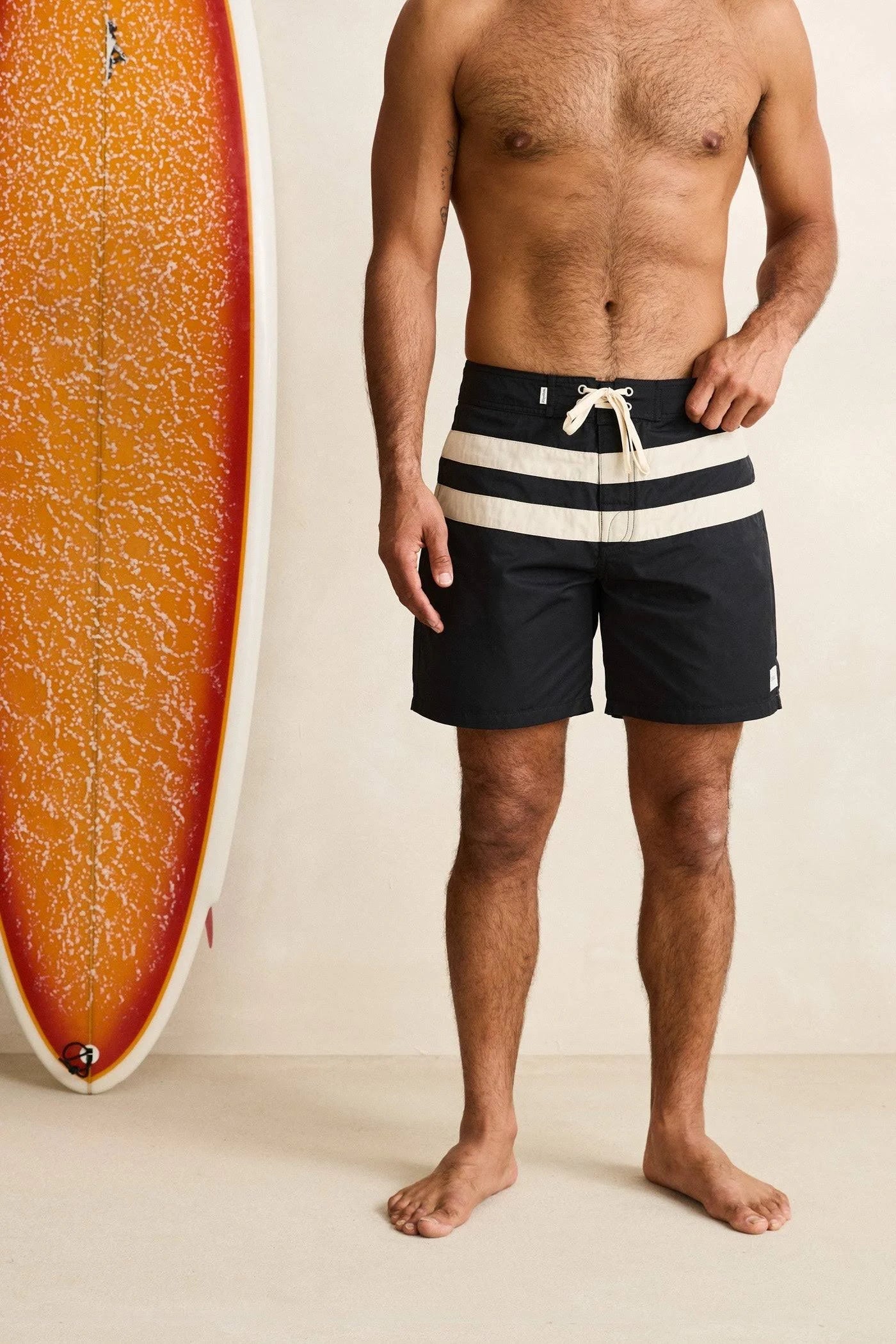 Rhythm Mens Heritage Stripe 17"  Boardshorts