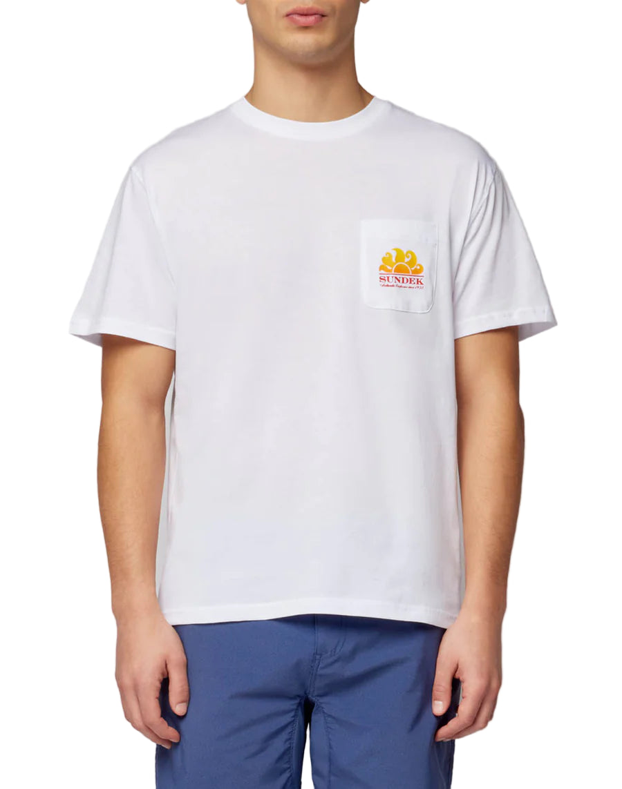 Sundek Mens New Herbert Short Sleeve T-Shirt