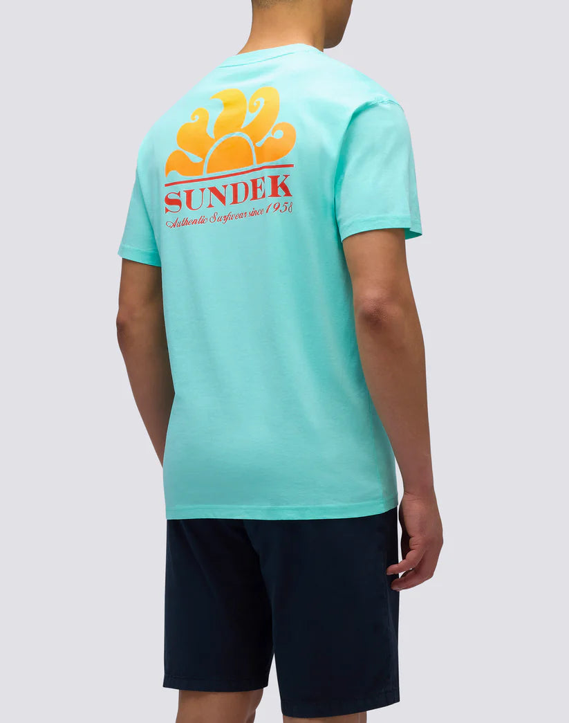Sundek Mens New Herbert Short Sleeve T-Shirt