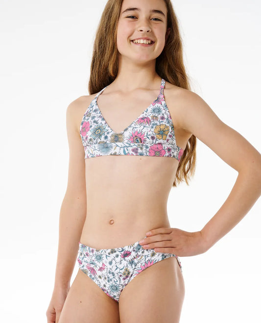 Ensemble bikini 2 pièces Hibiscus Heat de Rip Curl pour filles