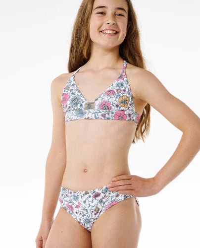 Rip Curl Mädchen Hibiscus Heat 2-teiliges Bikini-Set