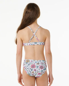 Ensemble bikini 2 pièces Hibiscus Heat de Rip Curl pour filles