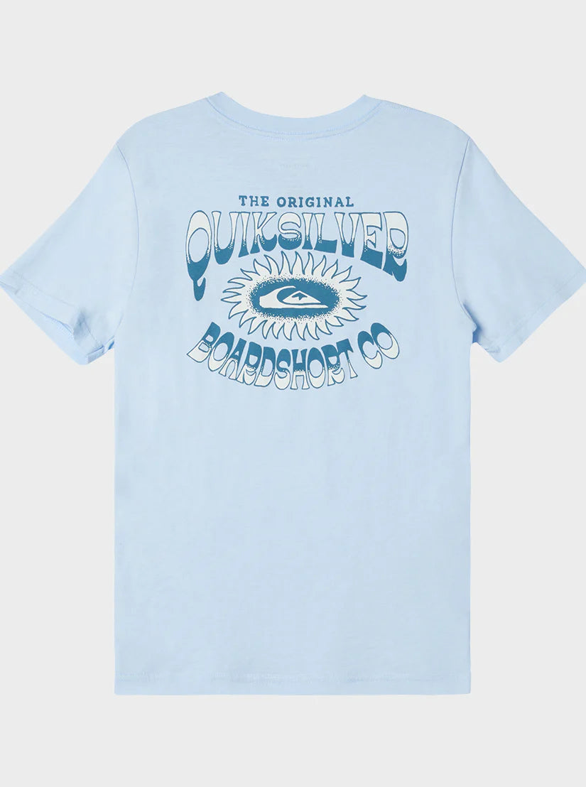 T-shirt à manches courtes Quiksilver Highlite Reel pour garçon