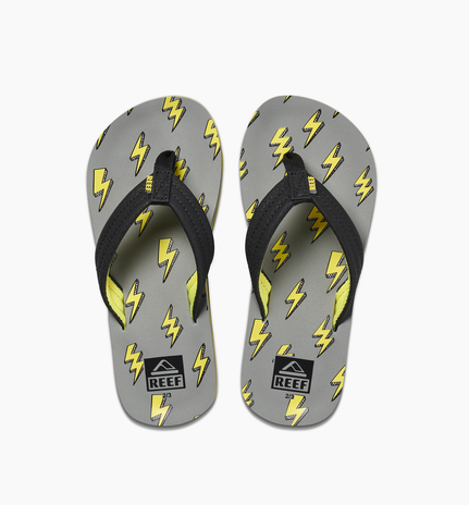 Reef Kids Little Ahi High Voltage Flip Flop Sandals