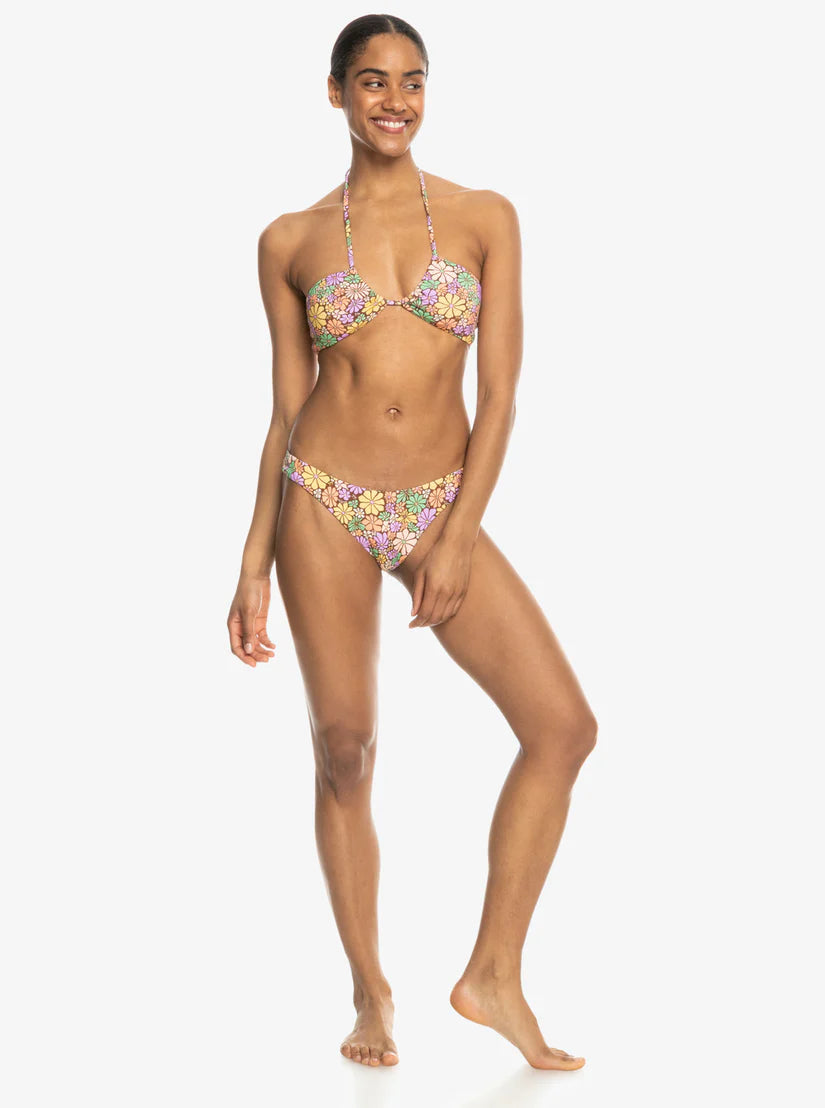 Roxy Women's All About Sol Moderate Coverage Bikini Bottom