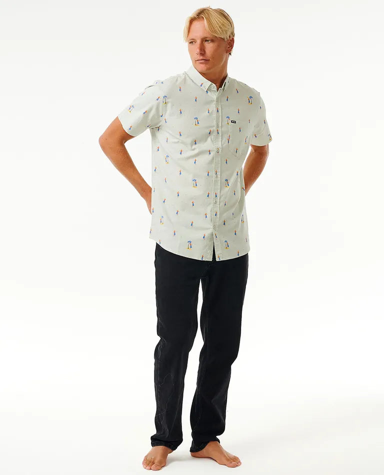 Chemise à manches courtes Rip Curl Hula Breach pour homme