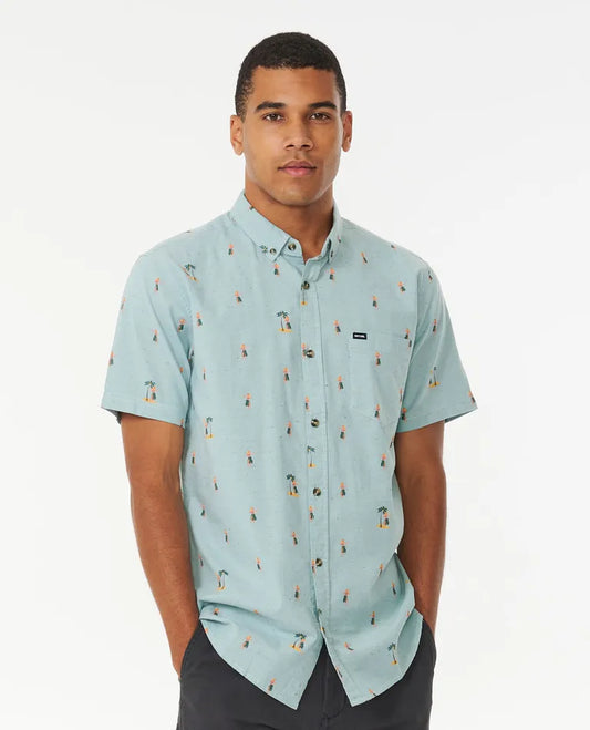 Rip Curl Mens Hula Breach Short Sleeve Shirt