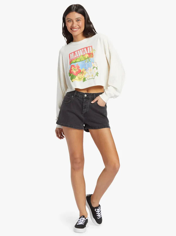 Roxy Women's Hawaiian Vacay Long Sleeve T-Shirt