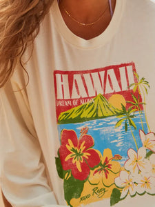 Roxy Women's Hawaiian Vacay Long Sleeve T-Shirt