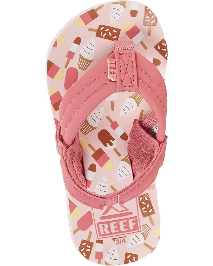 Reef Girl's Little Ahi Flip Flop Sandals