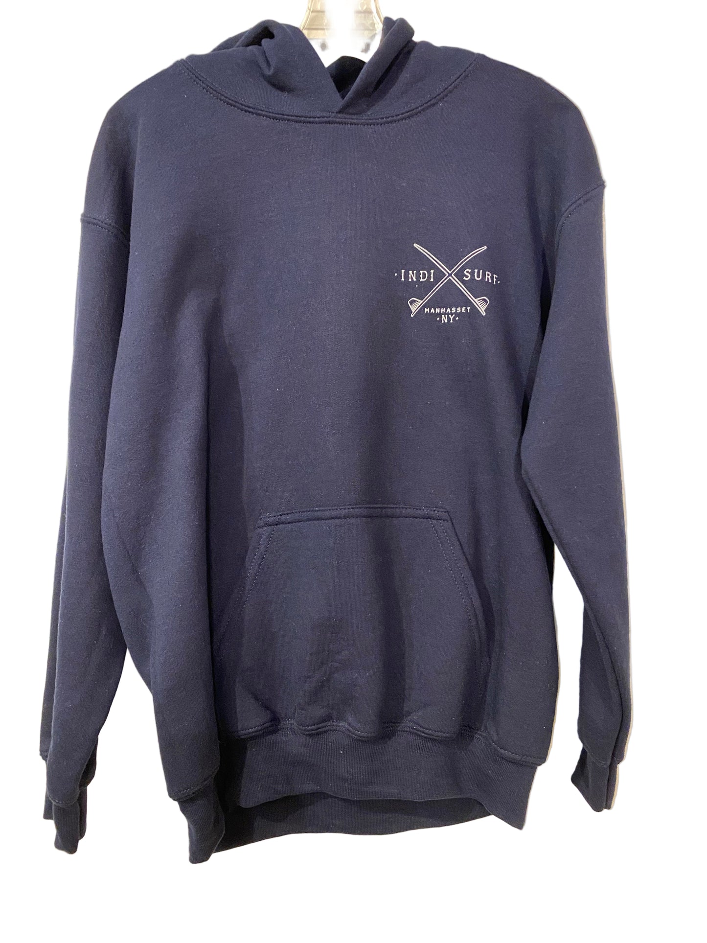 Indi Surf Jungen P/O Hoodie - Marineblau: Jungen Medium