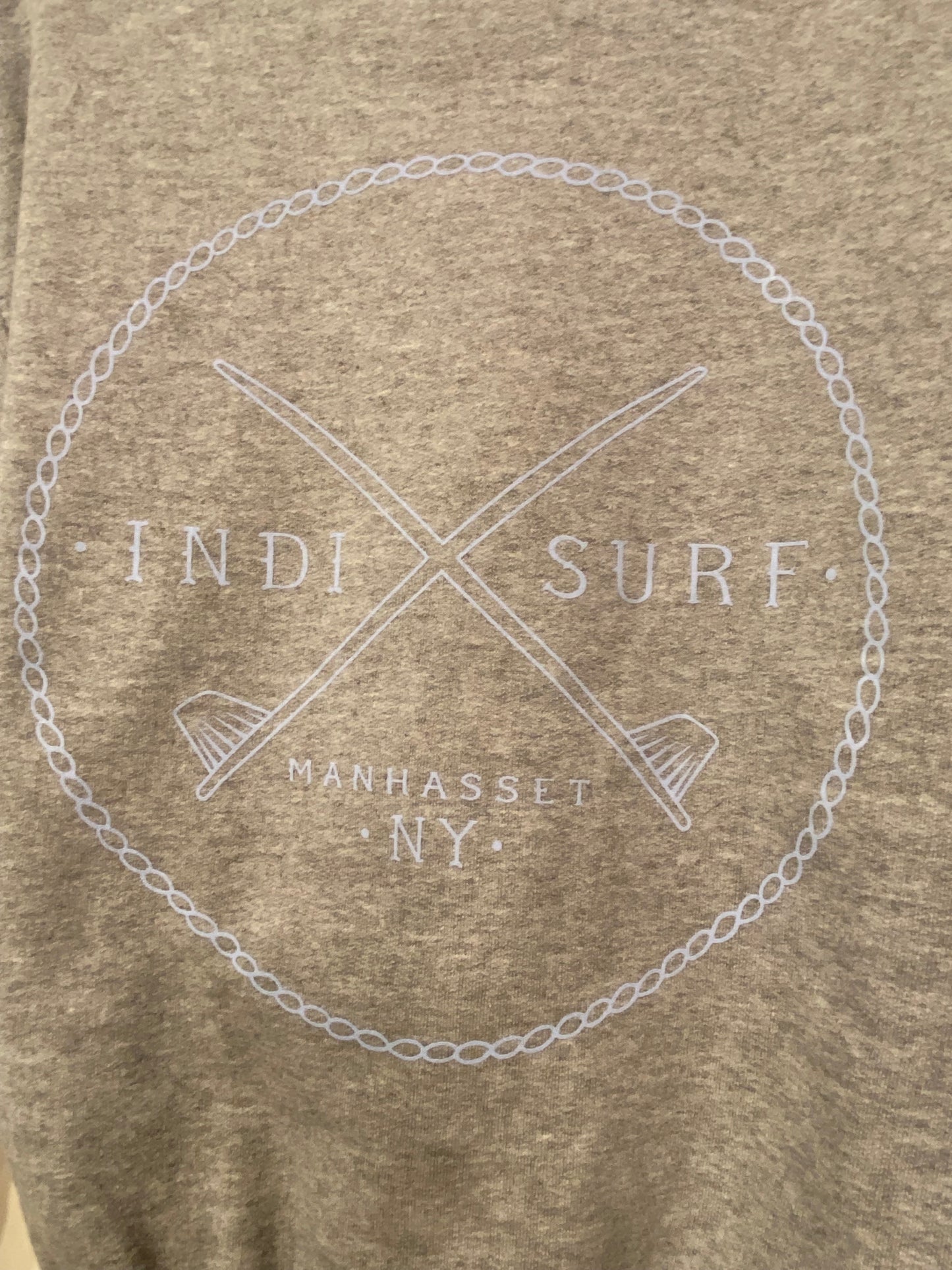 Indi Surf Jungen P/O Hoodie-GRE/LT BLAU: Jungen groß