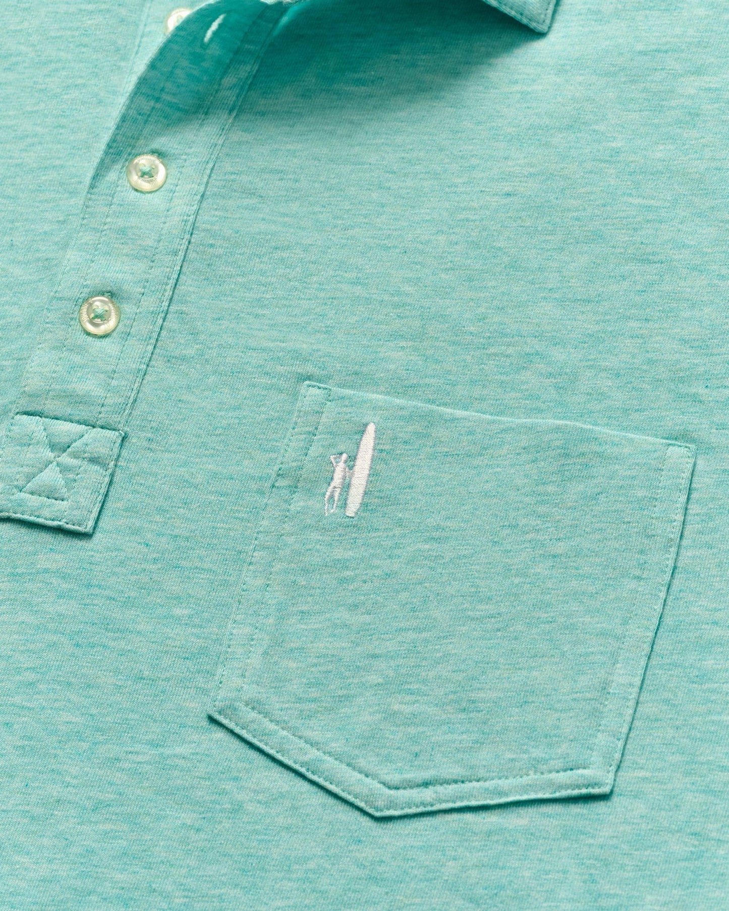 johnnie-O Mens Original 4-Button Polo - Heathered 2.0