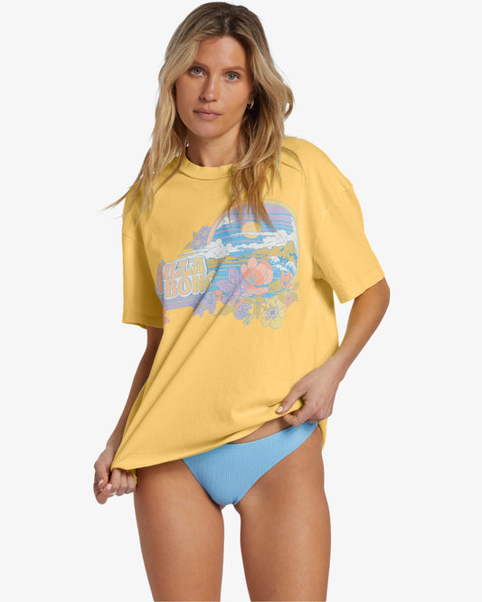 T-shirt Billabong Island Blooms pour femme