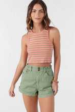 Load image into Gallery viewer, O&#39;Neill Womens Jesse Daybreak Stripe Knit Tank Top