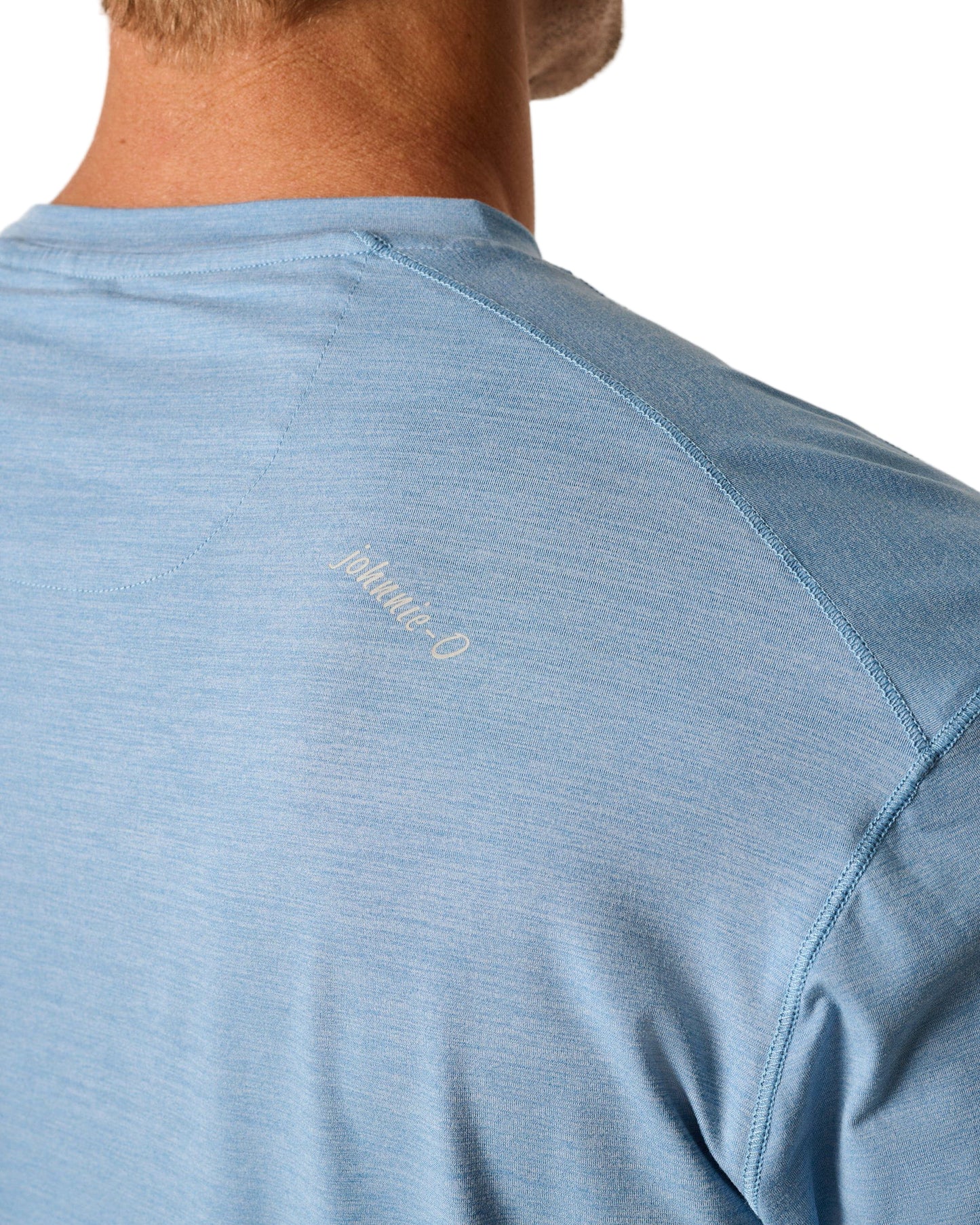 Johnnie-O Mens Basin Performance UPF Long Sleeve Sun Shirt