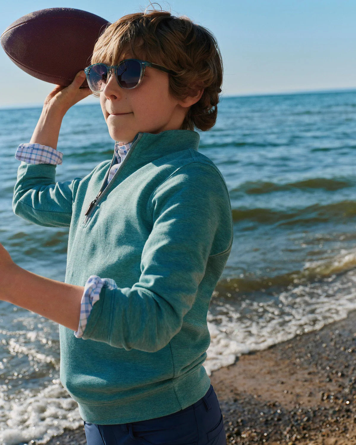 Johnnie-O Boys Sully 1/4 Zip Pullover