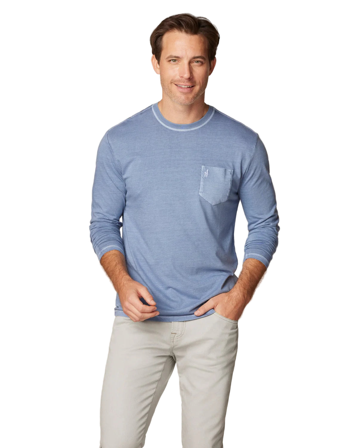 Johnnie-O Mens Brennan 2.0 Long Sleeve T-Shirt