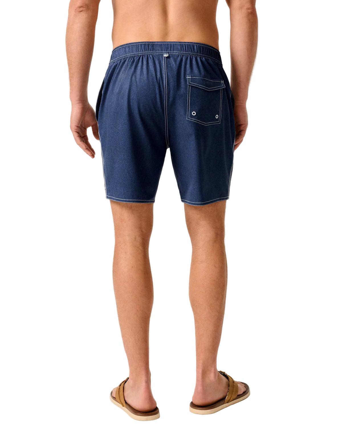 Johnnie-O Mens Ginn Half Elastic 7" Surf Shorts