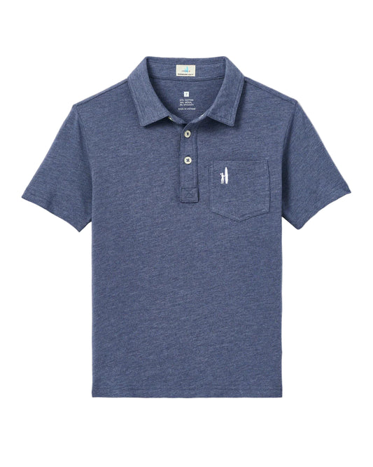 Johnnie-O Boys Original 2.0 Heathered Polo Shirt