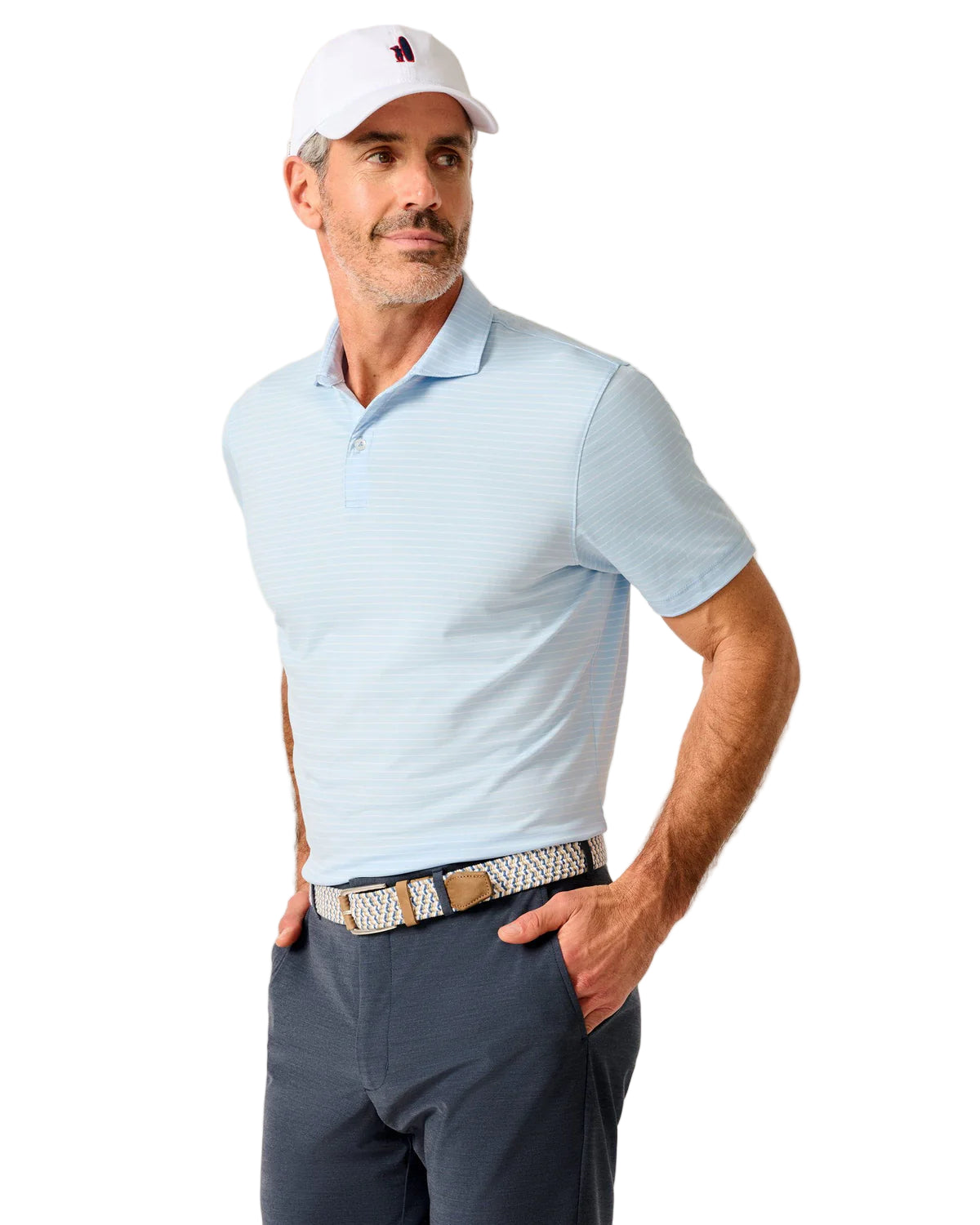 Johnnie-O Mens Beau Short Sleeve Polo Shirt