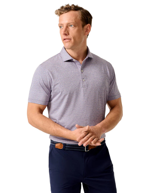 Johnnie-O Mens Michael Short Sleeve Polo Shirt
