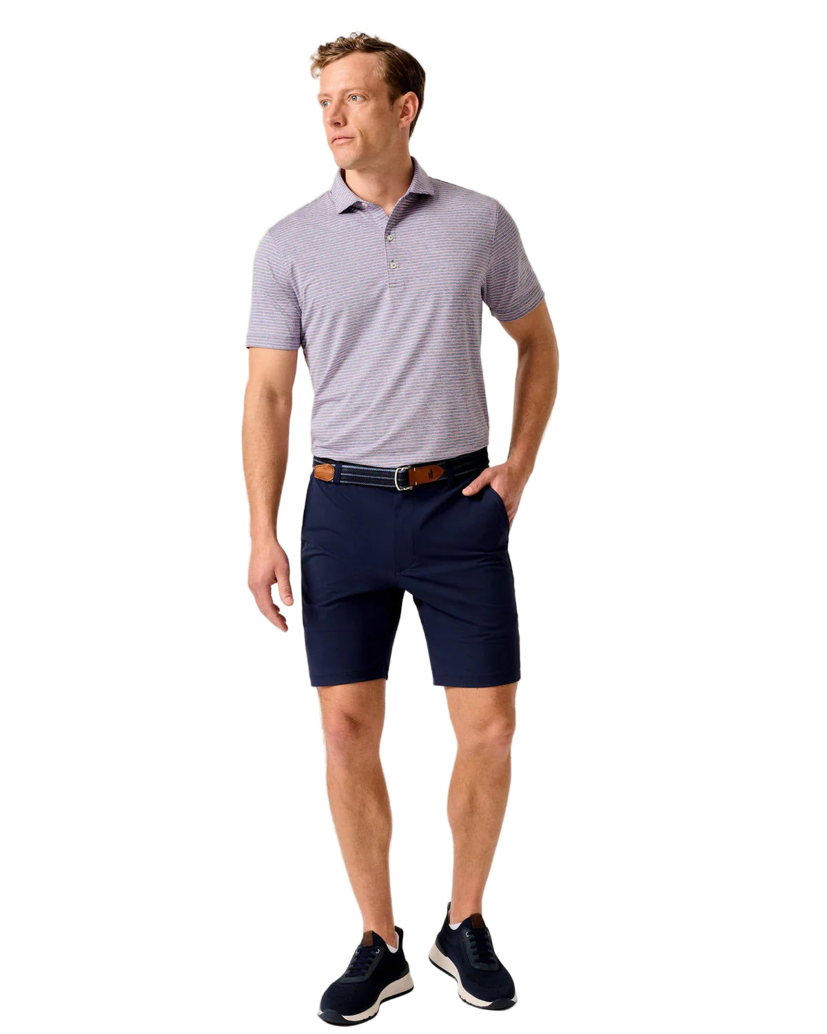 Johnnie-O Mens Michael Short Sleeve Polo Shirt