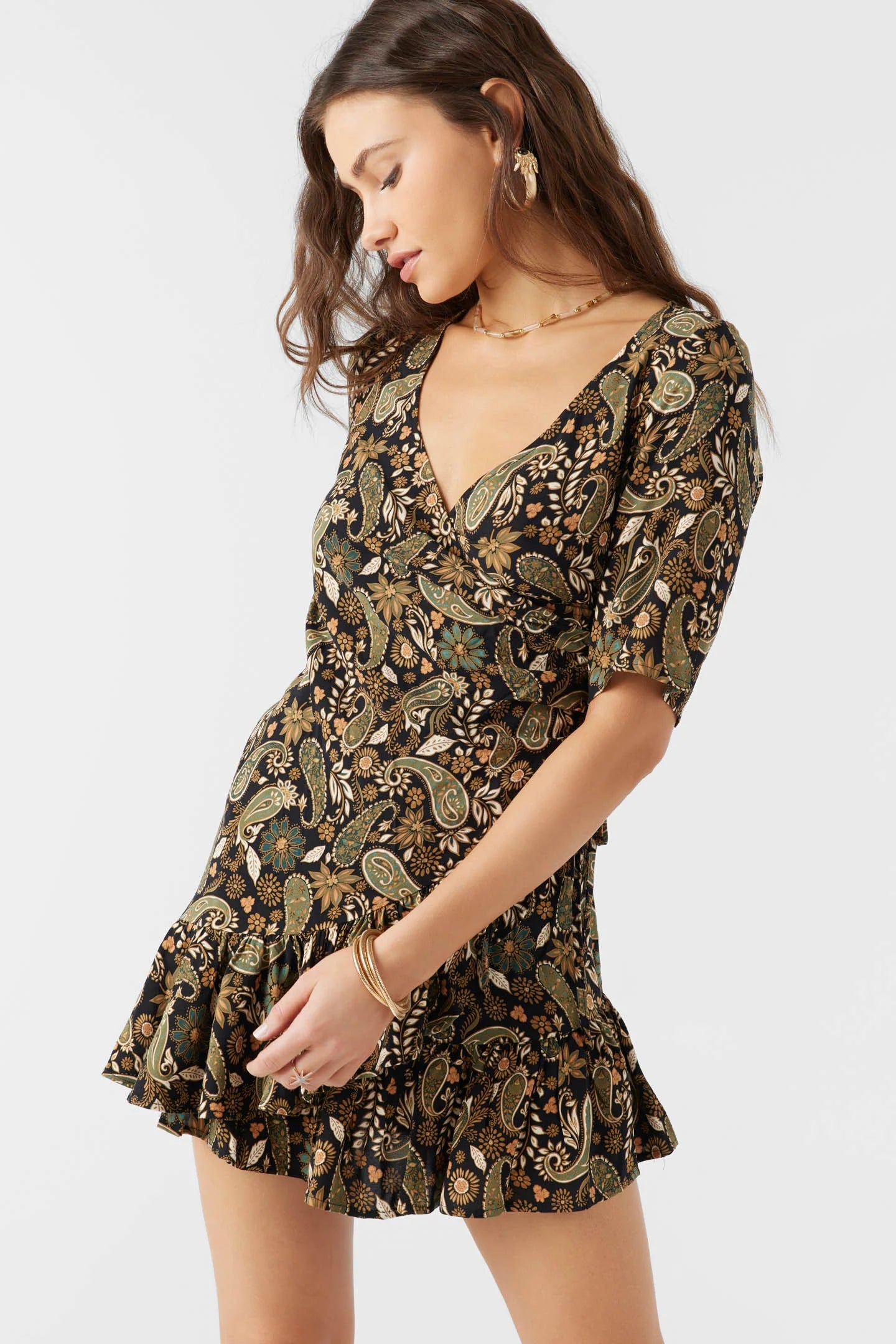 O'Neill Womens Jorgie Wrap Dress