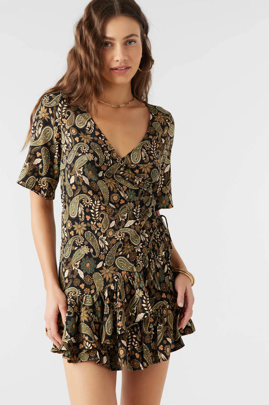 O'Neill Womens Jorgie Wrap Dress