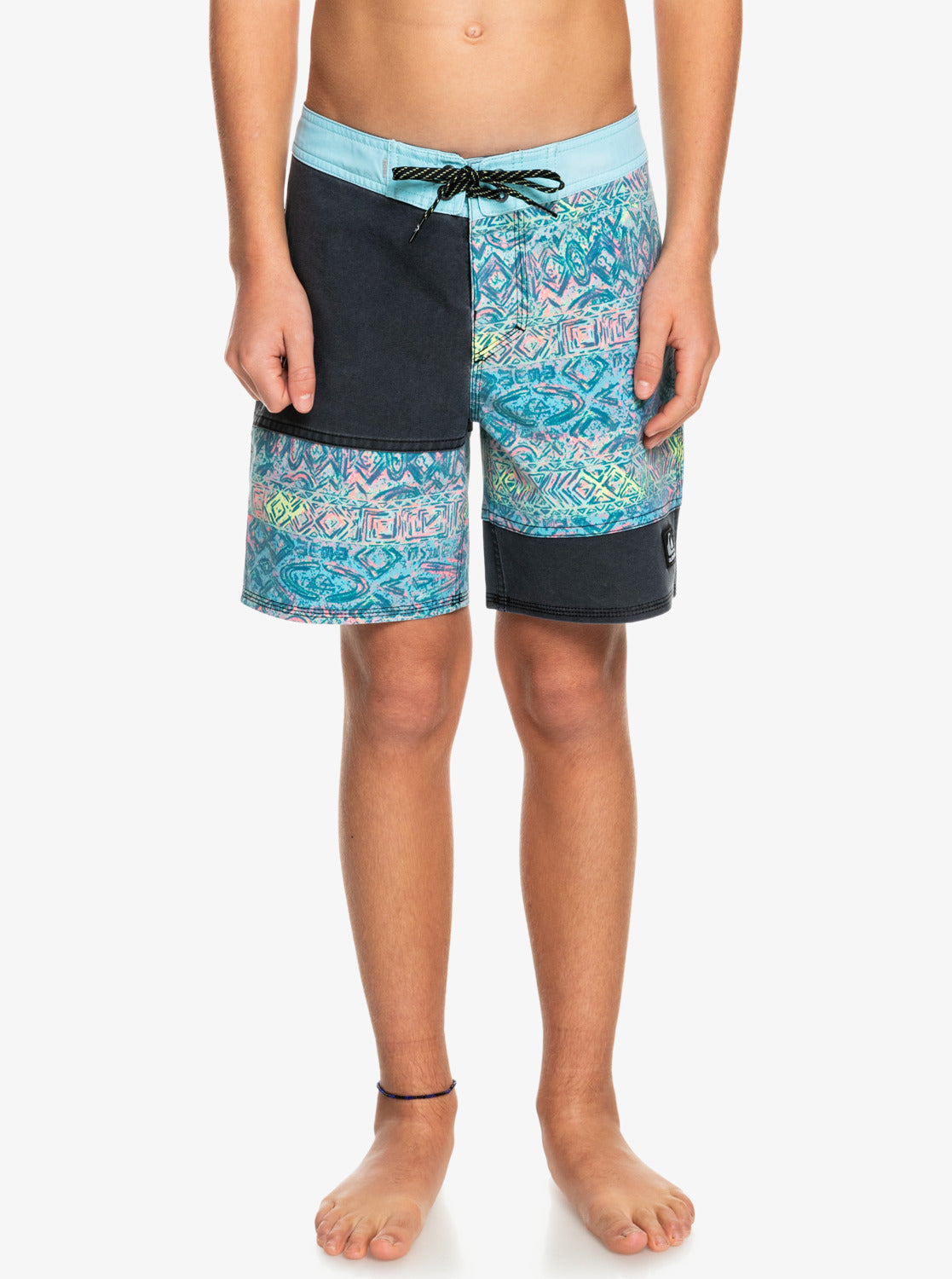 Boardshort Quiksilver Surfsilk Juxtaposed pour garçon