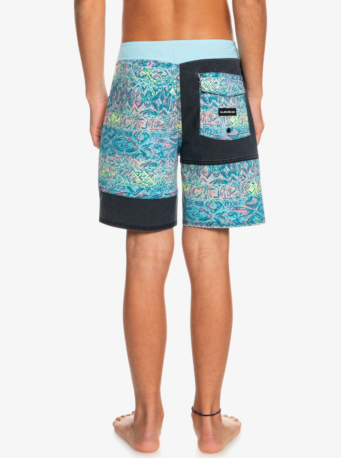 Boardshort Quiksilver Surfsilk Juxtaposed pour garçon