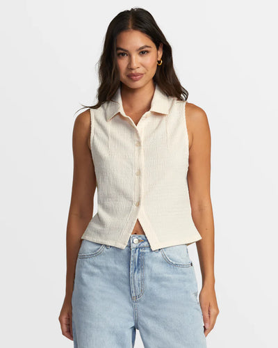 Débardeur boutonné Klein pour femme RVCA