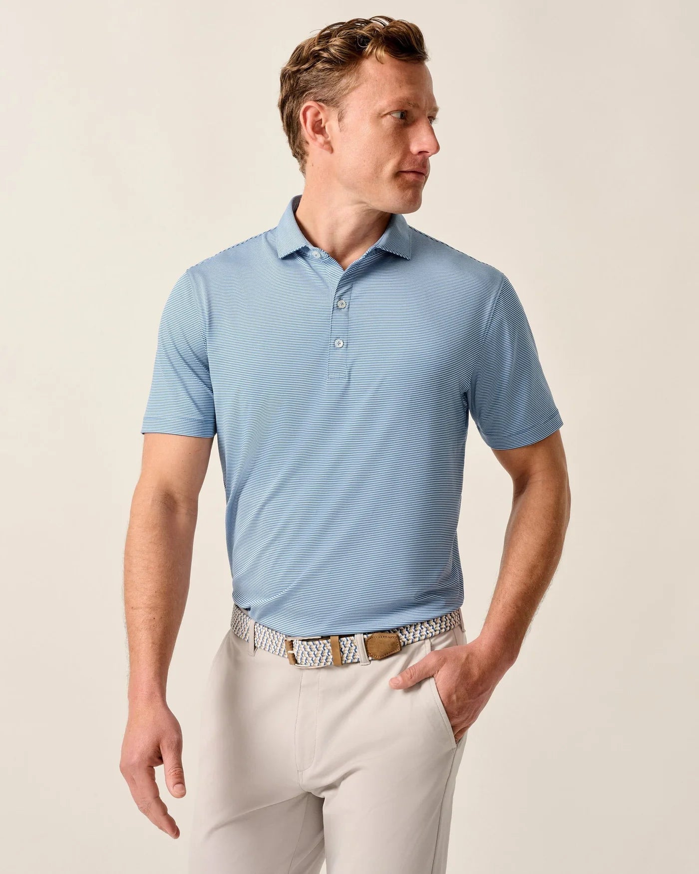 Johnnie-O Men's Lyndonn Short Sleeve Polo Shirt