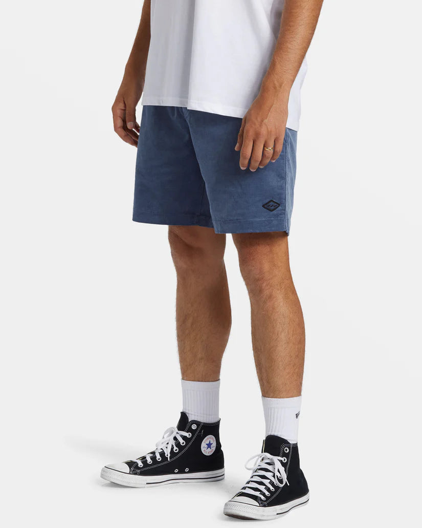 Short en velours côtelé Billabong Larry Layback pour homme