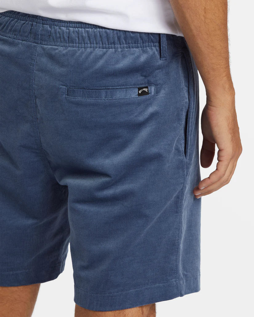 Short en velours côtelé Billabong Larry Layback pour homme