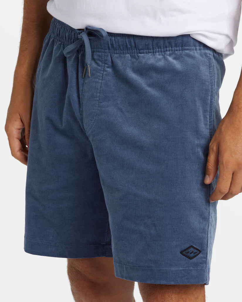 Short en velours côtelé Billabong Larry Layback pour homme