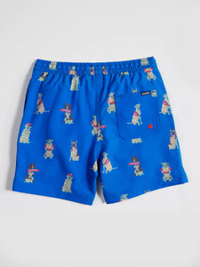 Chubbies Boys The I Let The Dogs Out Swim Trunks