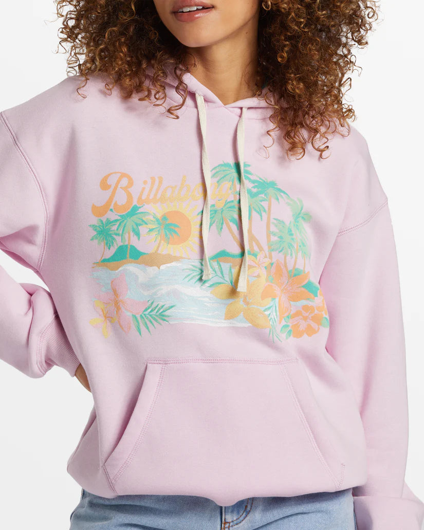 Billabong Damen Let's Get Away Kapuzenpullover