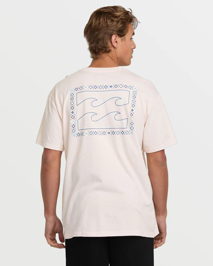 Billabong Men's Crayon Waves Premium Short Sleeve T-Shirt