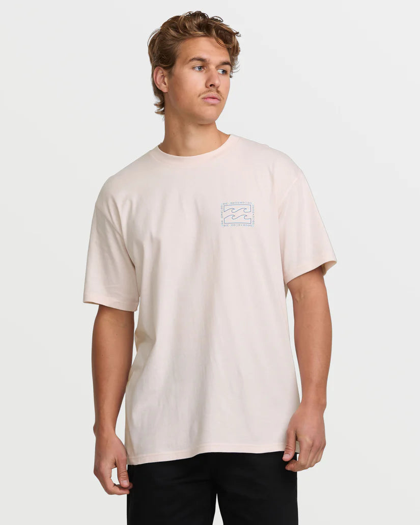 Billabong Men's Crayon Waves Premium Short Sleeve T-Shirt