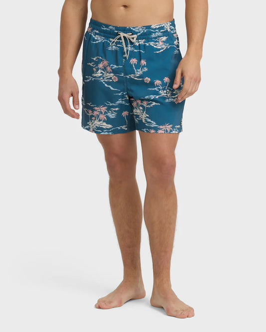 Billabong Mens Lineup Layback 16" Swim Trunks
