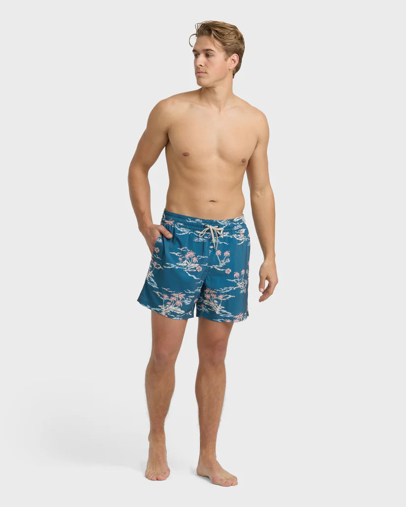 Billabong Mens Lineup Layback 16" Swim Trunks